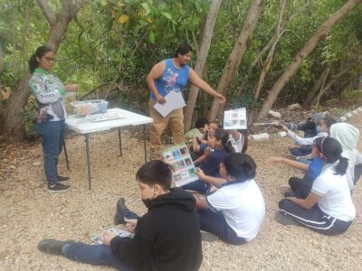 Imparten el taller de educación ambiental