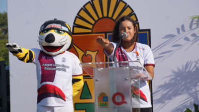Teniendo como escenario el CEDAR de Cancún se inauguró los “Juegos Deportivos Estatales”. próxima etapa Regional a los Nacionales CONADE 