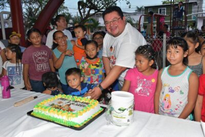 La FPMC celebra a la niñez de Cozumel el Día de la Niña y el Niño