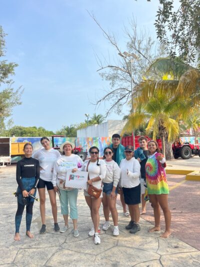Corazón de mar - Playa Las Perlas en la ciudad de Cancún