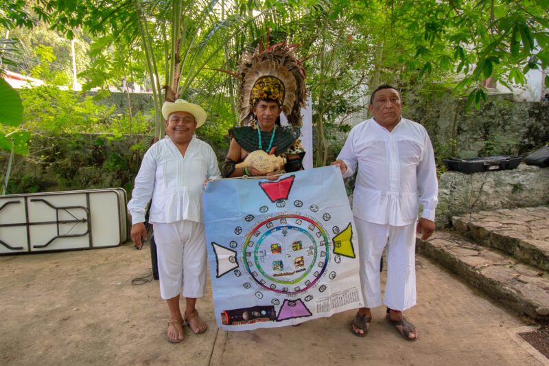 El INMAYA realiza ceremonia maya