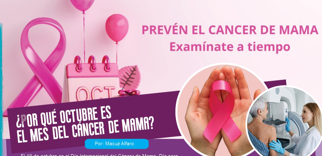 ¿Por qué octubre es el mes del cáncer de mama?