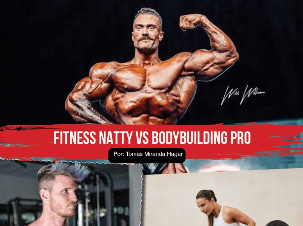 Fitness Natty vs Bodybuilding Pro