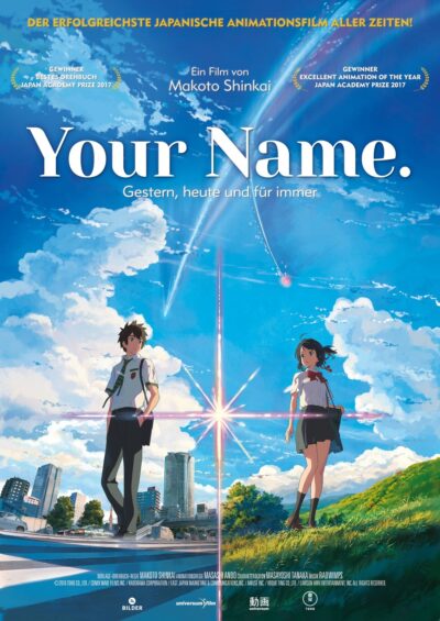 “Your Name”, o “Kimi No Na Wa” es una obra del reconocido director y escritor Makoto Shinkai, una película de anime con mayor recaudación