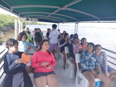 Punta Sur en Cozumel estudiantes
