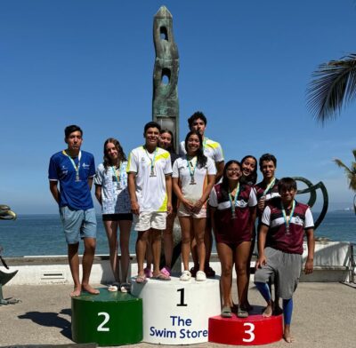 Competencia Aguas abiertas selección Quintana Roo
