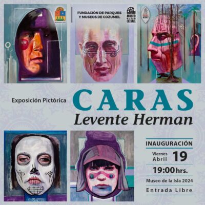 La Fundación de Parques y Museos invita a la exposición pictórica “Caras” del artista rumano Levente Herman en el museo de la isla