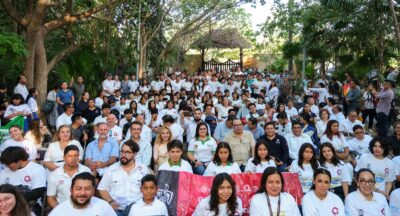 ceremonia conmemorativa del Día Mundial del Medio Ambiente en Parque kabah