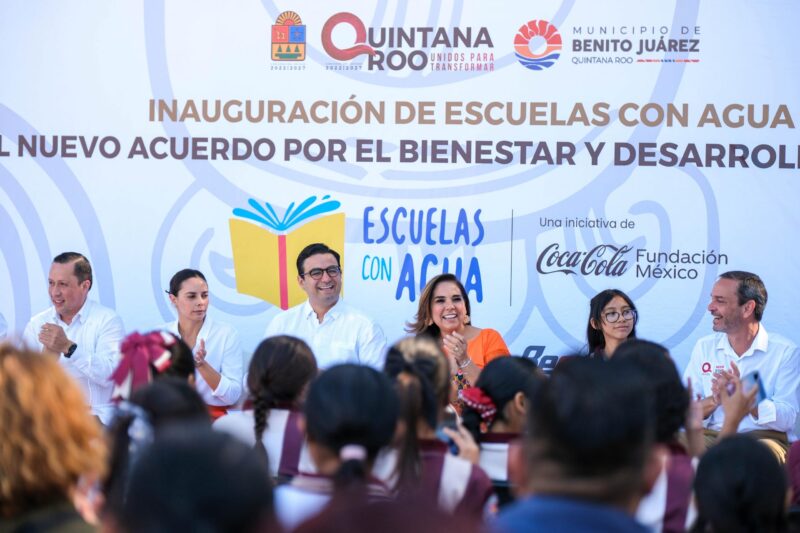 El proyecto “Escuelas con Agua” da inicio en escuelas públicas El proyecto “Escuelas con Agua” da inicio en escuelas públicas