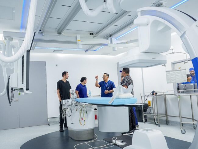 SESA fortalece la capacitación en hemodinamia con un curso internacional impartido por Philips Healthcare con tecnología de vanguardia