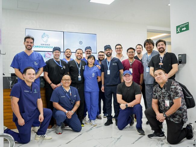 SESA fortalece la capacitación en hemodinamia con un curso internacional impartido por Philips Healthcare con tecnología de vanguardia