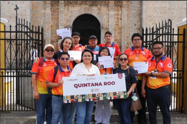 CECyTE Quintana Roo,  logró un destacado desempeño en el Festival Académico Nacional 2025. Obtuvo 5 premios en total, en Valladolid, Yucatán. 