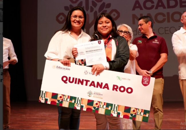 CECyTE Quintana Roo,  logró un destacado desempeño en el Festival Académico Nacional 2025. Obtuvo 5 premios en total, en Valladolid, Yucatán. 