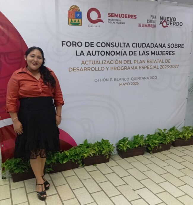INMAYA participa en el Foro de Consulta Ciudadana para fortalecer el Programa Sectorial de Autonomía de las Mujeres, alineado al Plan Estatal de Desarrollo 2023–2027 junto a SEMUJERES.