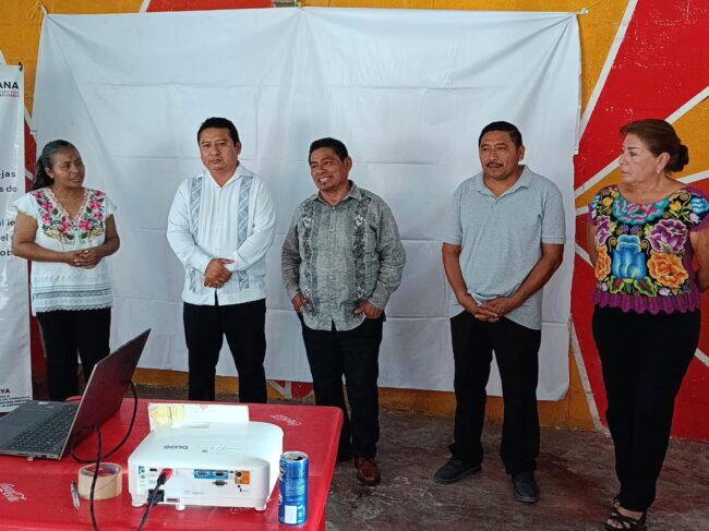 Taller sobre manejo de abejas meliponas fortalece la cultura maya con apoyo de INMAYA y la Dirección de Asuntos Indígenas.