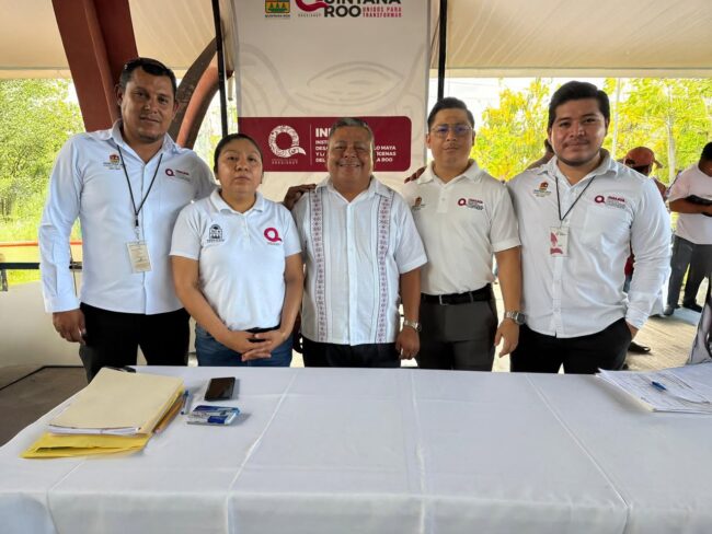 El INMAYA entrega apoyos directos a comunidades vulnerables durante la Caravana del Bienestar en Othón P. Blanco (OPB)