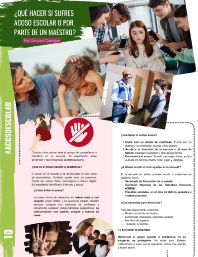 Qué hacer si sufres acoso escolar o por parte de un maestro