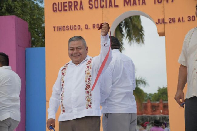 Conmemoran el 178 aniversario de la Guerra Social Maya. INMAYA lidera homenaje que honra la historia y lucha del pueblo maya en Quintana Roo.