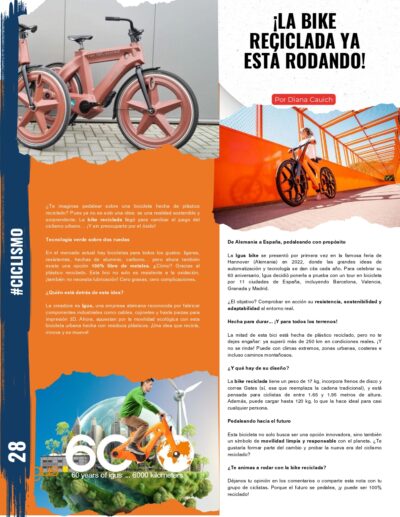 ¡La Bike Reciclada Ya Está Rodando!