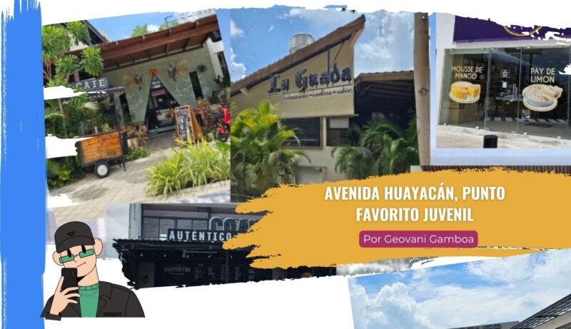 Avenida Huayacán punto favorito juvenil