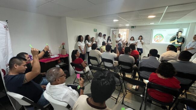 El INMAYA coordina un taller introductorio de la Guía Alimentaria en el marco del programa 3xMiSalud para promover hábitos saludables.