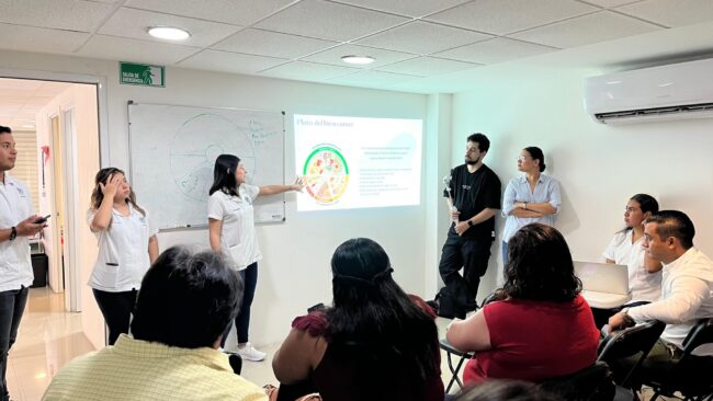El INMAYA coordina un taller introductorio de la Guía Alimentaria en el marco del programa 3xMiSalud para promover hábitos saludables.