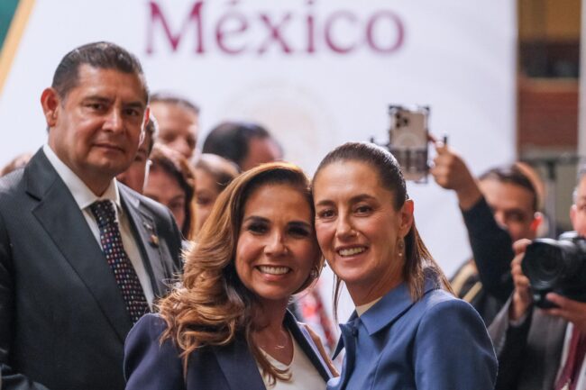 Mara Lezama en Sesión Ordinaria del Consejo Nacional de Seguridad Ciudadana recibe apoyo federal