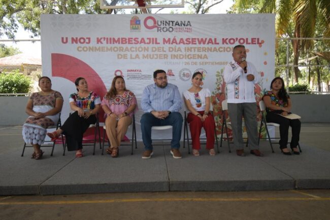 PALABRAS DEL DIRECTOR GENERAL DEL INSITUTO PARA EL DESARROLLO DEL PUEBLO MAYA EN QUINTANA ROO