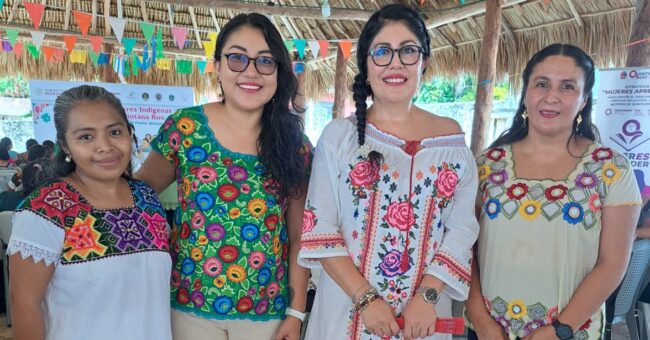 INMAYA, INPI, SEMUJERES y CONAFOR llevan a cabo un diálogo con artesanas y emprendedoras indígenas en la emblemática Cruz Parlante