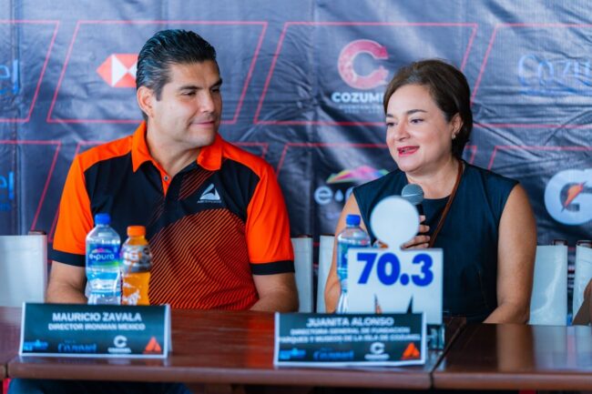 Alistan el Ironman 70.3 en Parque Chankanaab en Cozumel. Más de 2,500 triatletas competirán en un evento internacional. turismo deportivo