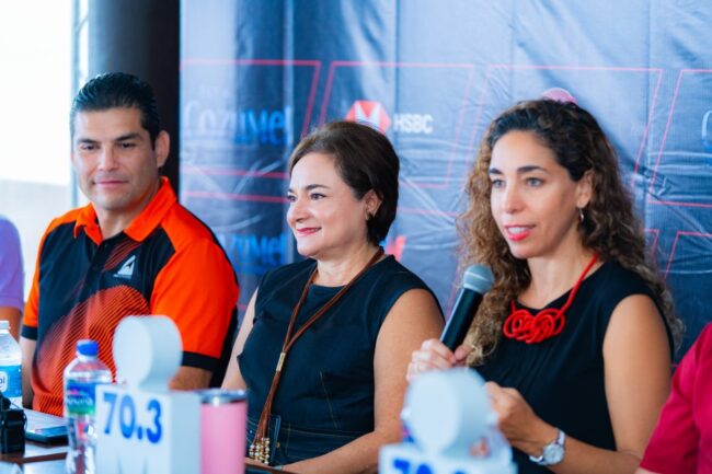 Ironman 70.3 en Parque Chankanaab en Cozumel. Un turismo deportivo con más de 2,500 triatletas competirán en un evento internacional.
