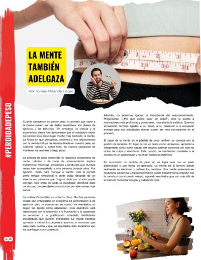 La mente también adelgaza