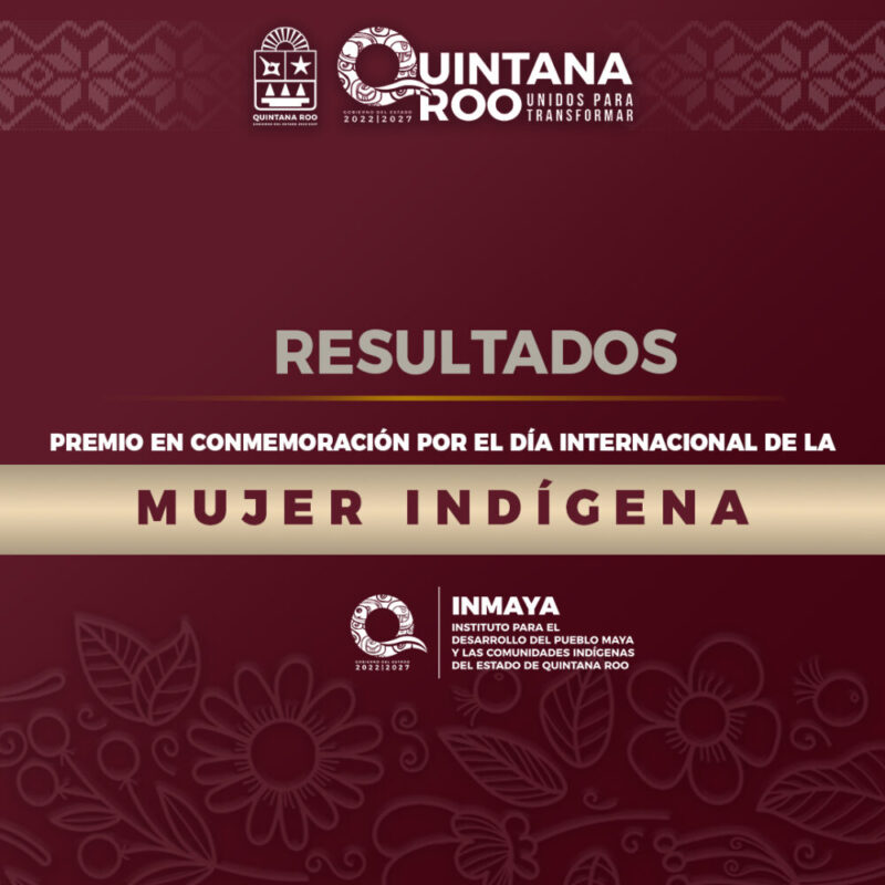 Premio por del Día Internacional de la Mujer Indígena 2025 Premio por del Día Internacional de la Mujer Indígena 2025