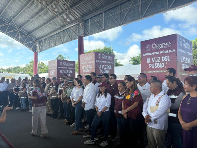 La audiencia pública en Huay-Pix impulsa el diálogo entre comunidades mayas y el gobierno de Quintana Roo.