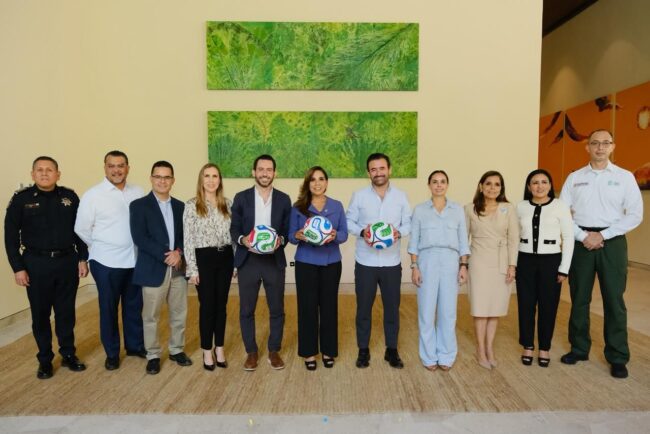 Mara Lezama presenta la estrategia de Quintana Roo rumbo al Mundial 2026. El Caribe Mexicano será base camp y mostrará al mundo su turismo