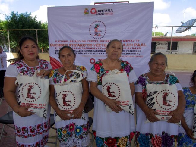 En el Día Mundial de la Medicina Tradicional, INMAYA dignifica a médicas y parteras tradicionales, mujeres indígenas guardianas de la salud.
