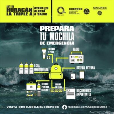¿Qué hacer durante un huracán?