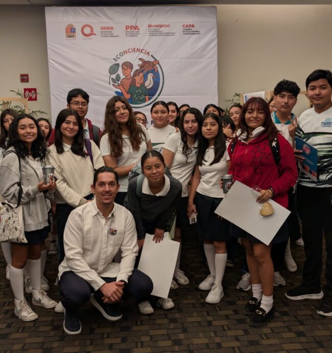 La PPA lidera el Foro Estatal EConCiencia 2025 para Jóvenes que Transforman Quintana Roo, fortaleciendo liderazgo ambiental, ciencia e innovación juvenil en Chetumal.