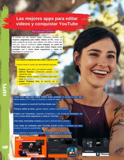 Las mejores apps para editar videos y conquistar YouTube