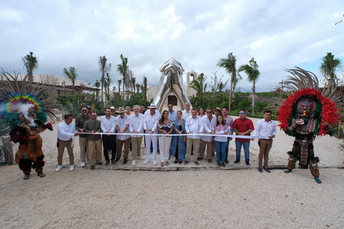 Inauguran el proyecto Lahun Tiku en Mahahual