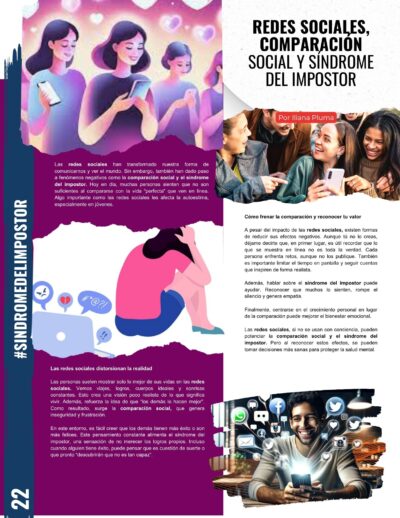 Redes sociales, comparación social y síndrome del impostor
