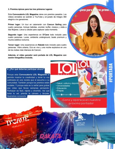 Convocatoria LOL Magazine: participa y gana experiencias épicas