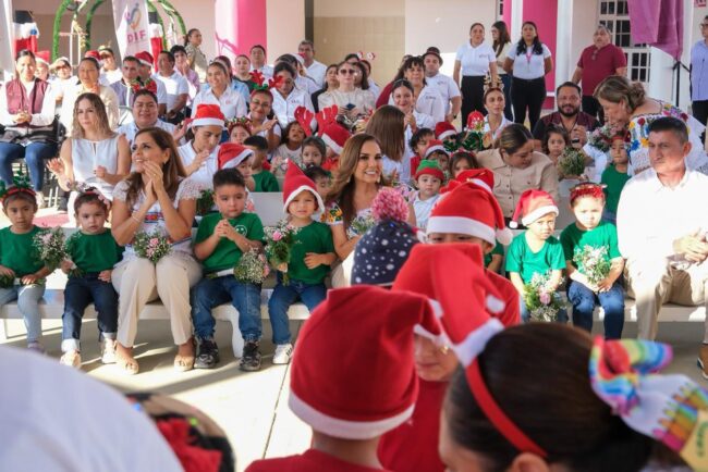 Nuevo domo en el CIPI de Bacalar impulsa bienestar infantil. Mara Lezama fortalece infraestructura segura para la primera infancia.