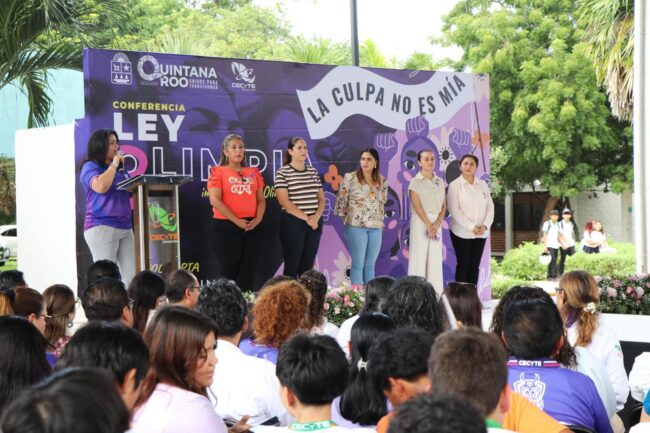La conferencia Estrategias para Prevenir la Violencia Digital del CECyTE y Olimpia Coral impulsa la prevención del ciberacoso en juventudes.