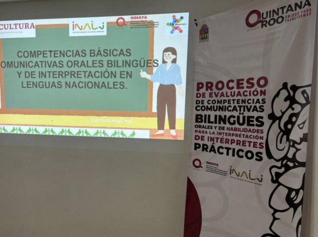 La Evaluación de Competencias Comunicativas Bilingües Orales e Habilidades para la Interpretación fortalecen la labor del INMAYA en comunidades mayas.