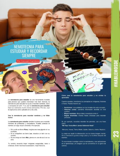 Nemotecnia para estudiar y recordar siempre
