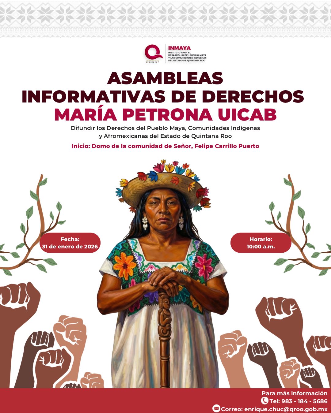 Asambleas Informativas de Derechos María Petrona Uicab Asambleas Informativas de Derechos María Petrona Uicab