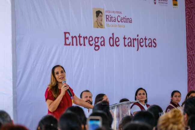 Beca Universal de Educación Básica, “Rita Cetina”, Mara Lezama. secundaria técnica “José Guadalupe Posada”.