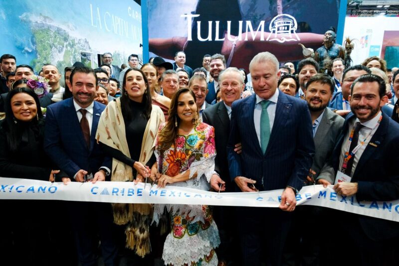 Cortan listón inaugural del pabellón del Caribe Mexicano Cortan listón inaugural del pabellón del Caribe Mexicano