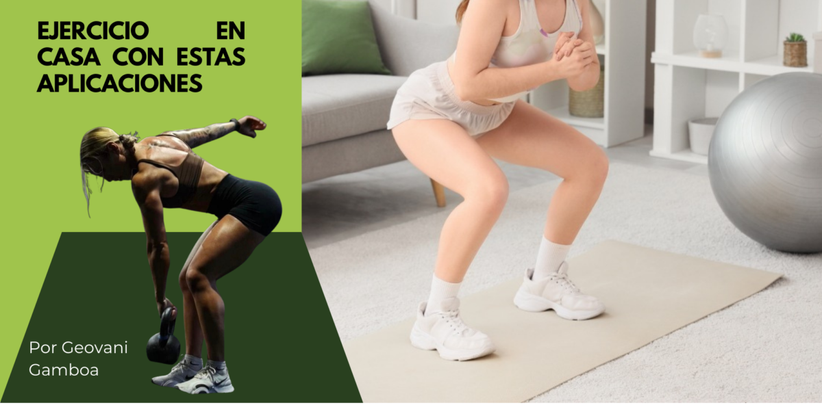 Has ejercicio en casa con estas aplicaciones